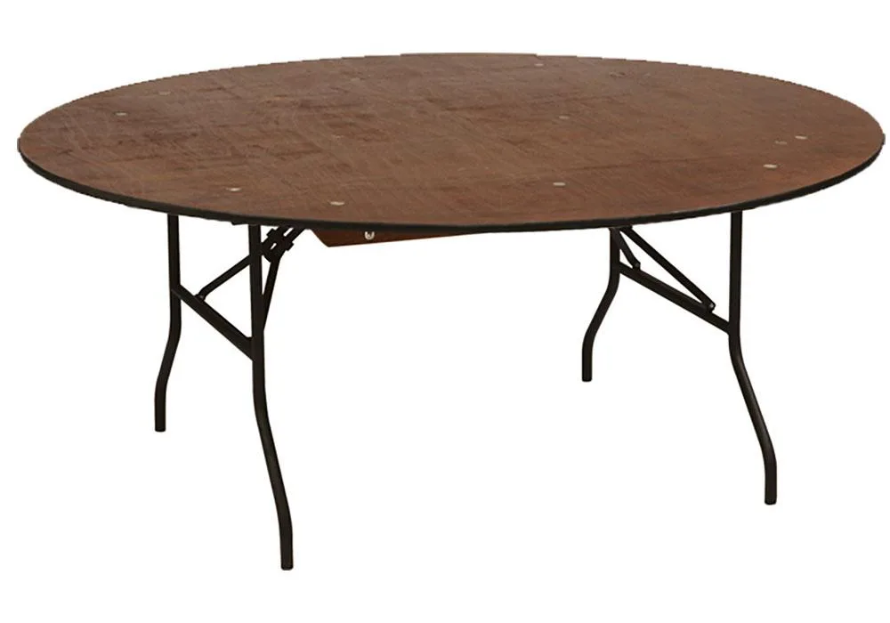 Borde runde af træ (Ø 180 cm)