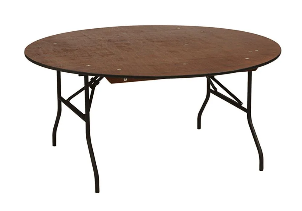 Borde runde af træ (Ø 160 cm)